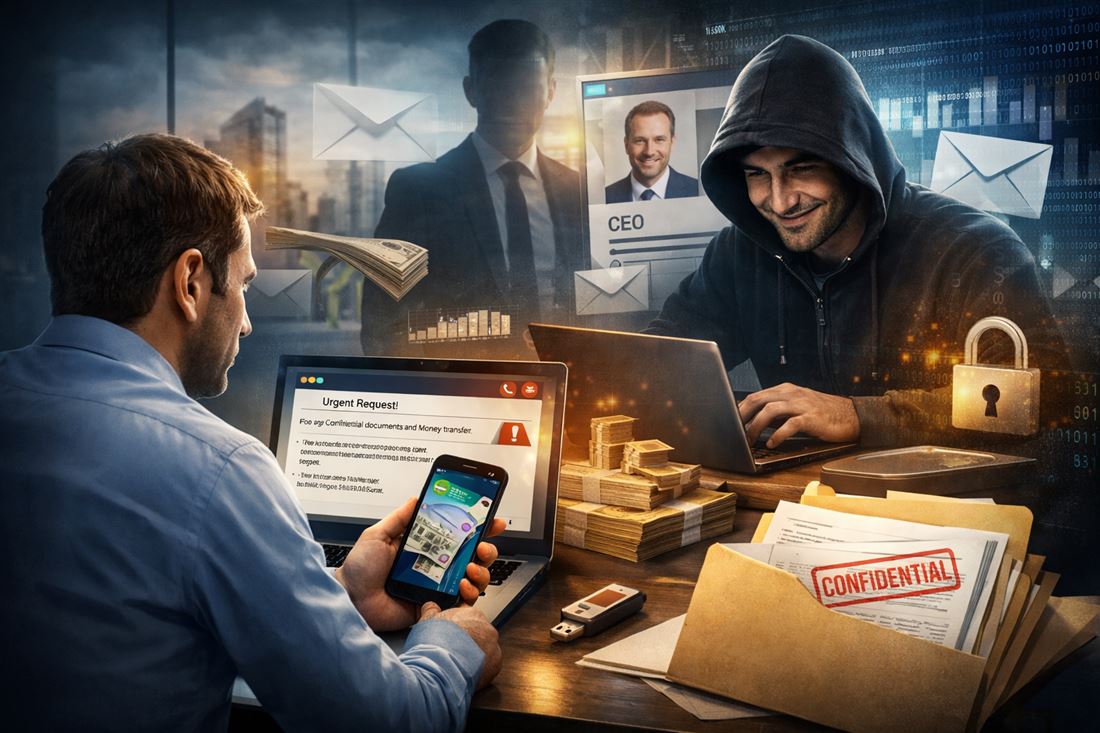 CEO fraud: keď vám napíše „šéf" z cudzej adresy